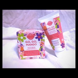 Go Go Mango Bath Bomb and Hand Cream